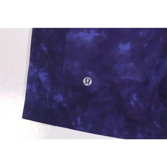 Lululemon T.H.E Lined Shorts Purple Cosmic Space Dye Gym Shorts 9" Men's Small - Picture 3 of 5